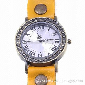 Fashionable Watch with PU strap